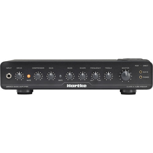 Hartke LX5500 500W Amplifier Head for Electric Bass - Red One Music
