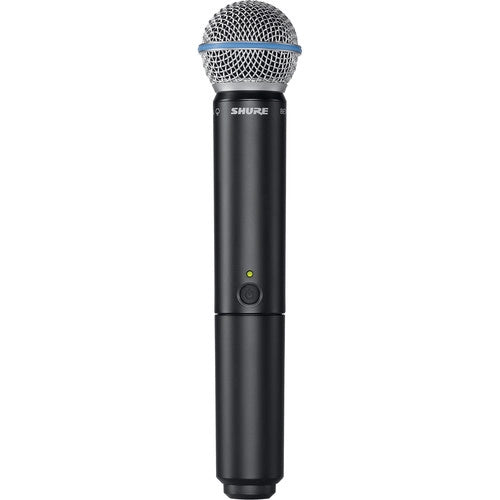 Shure BLX288/B58-H11 Dual-Channel Wireless Handheld Microphone System with Beta 58A Capsules (H11: 572 to 596 MHz)