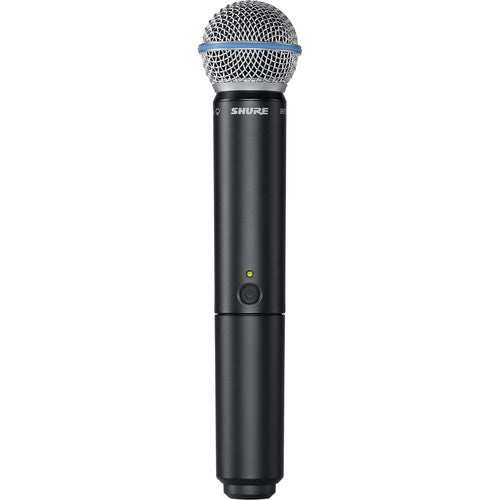 Shure BLX288/B58-H11 Système de microphone portable sans fil double canal avec capsules Beta 58A (H11 : 572 à 596 MHz)