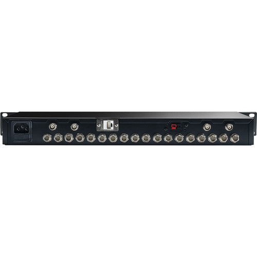 RF Venue DFIND9 DISTRO9 HDR 9-Channel Antenna Distributor Bundle (Black Stand-Mount Diversity Fin)