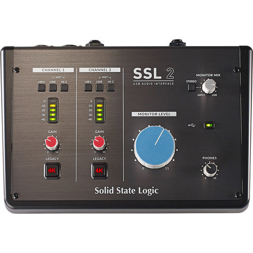 Interface audio USB Type-C Solid State Logic SSL 2 Desktop 2x2