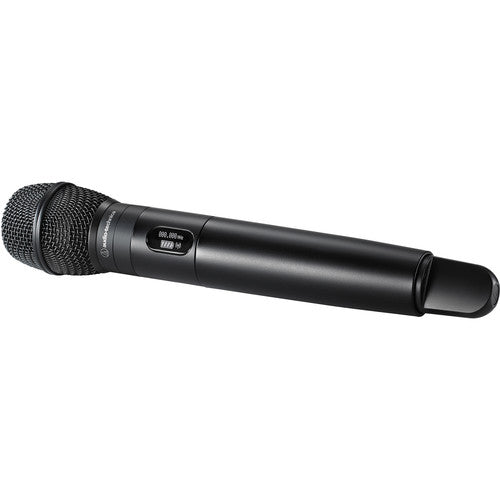 Audio-Technica ATW3212N-C710-DE2 3000 Series Network Wireless Handheld Microphone System with ATW-C710 Capsule - Red One Music