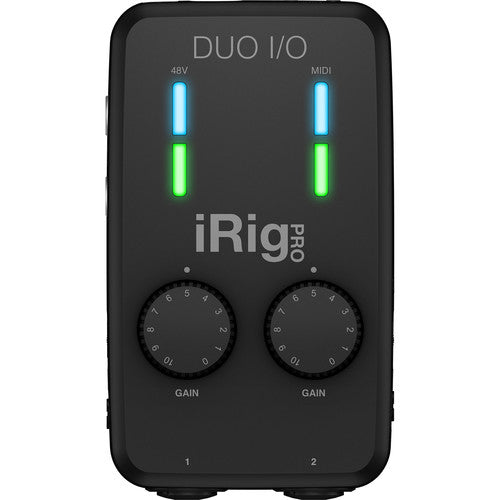IK Multimedia iRig PRO DUO I/O Interface audio 2 canaux 
