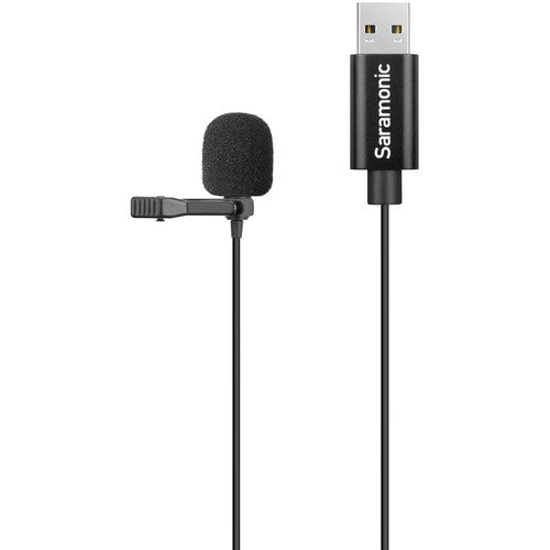 Saramonic LAVMICRO Omnidirectional USB Lavalier Microphone (6.5' Cable)