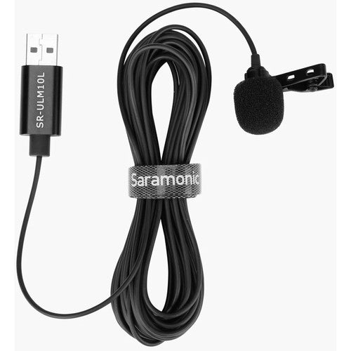 Saramonic LAVMICRO Omnidirectional USB Lavalier Microphone (19.7' Cable)