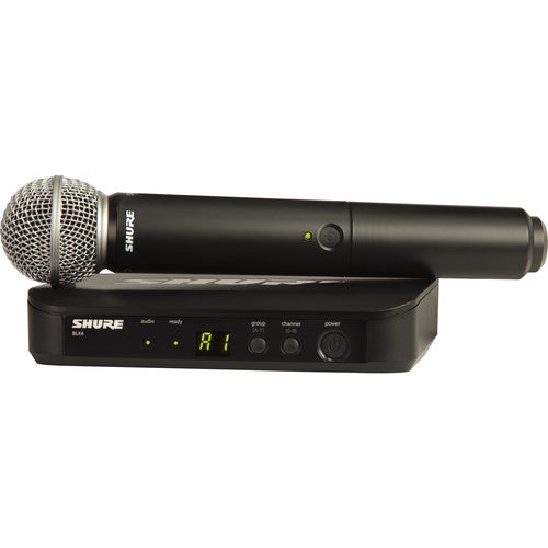 Shure BLX24/SM58-J11 Wireless Handheld Mic System Frequency J11