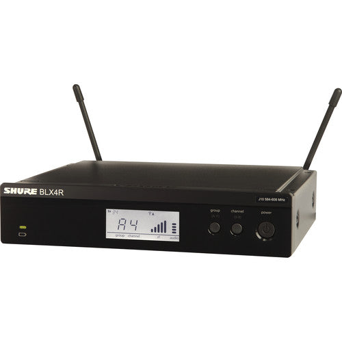 Shure BLX4R Rackmount Wireless Receiver (H11: 572 to 596 MHz)