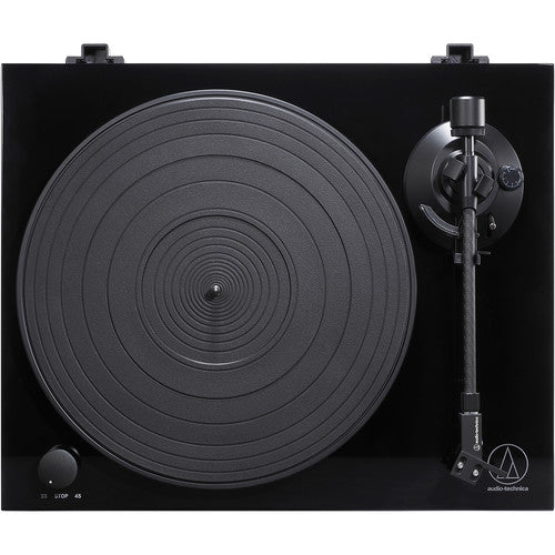 Audio-Technica AT-LPW50PB Platine vinyle stéréo à deux vitesses entièrement manuelle