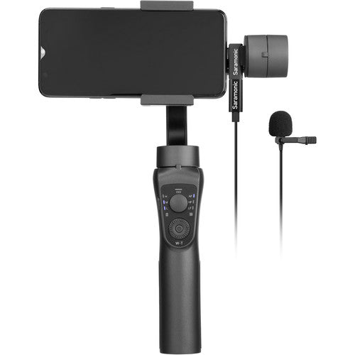 Saramonic LAVMICRO Microphone cravate omnidirectionnel avec connecteur USB Type-C pour appareils Android (câble de 6,5')