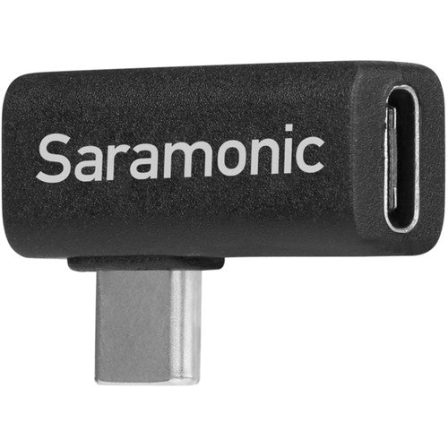 Saramonic LAVMICRO-U3C double microphones cravate omnidirectionnels avec connecteur USB Type-C pour appareils Android (câble 19,6')