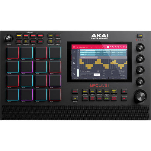 Akai MPC LIVE II Music Production System with Built-in Monitors