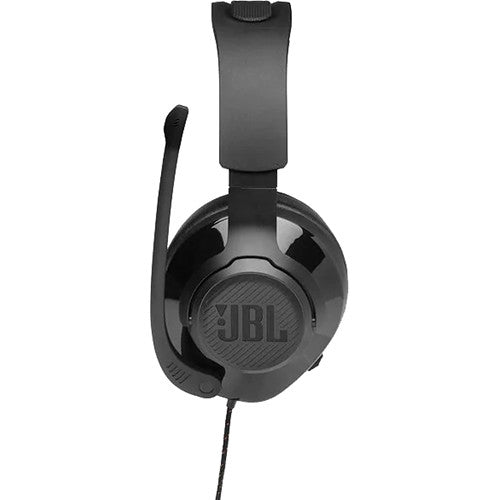 JBL QUANTUM 200 Wired Over-Ear Gaming Headset (Black)