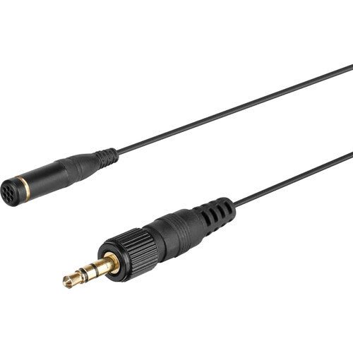 Saramonic DK3A Microphone Lavalier omnidirectionnel Premium 4 mm pour émetteurs et enregistreurs sans fil avec 3,5 mm