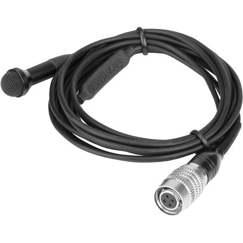 Saramonic DK3C Microphone cravate omnidirectionnel haut de gamme pour émetteurs Audio-Technica ATW (connecteur Hirose 4 broches verrouillable)