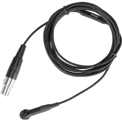 Saramonic DK3D Microphone cravate omnidirectionnel haut de gamme pour émetteurs Lectrosonics (connecteur mini-XLR TA5F verrouillable)