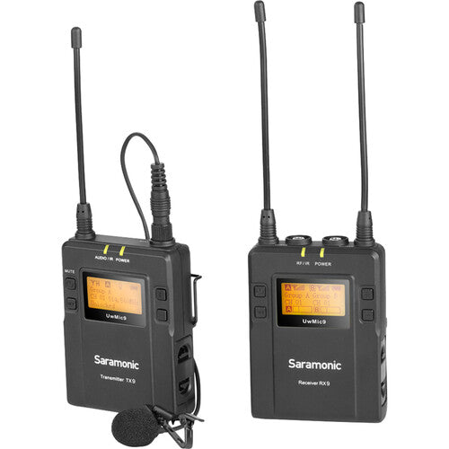 Saramonic UHFWIRELESS Camera-Mount Wireless Omni Lavalier Microphone System (514 to 596 MHz)