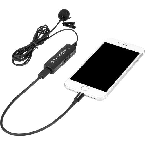 Saramonic LAVMICRO-PLUS-DC Digital Lavalier Microphone for iOS/Android Devices & Mac/Windows Computers