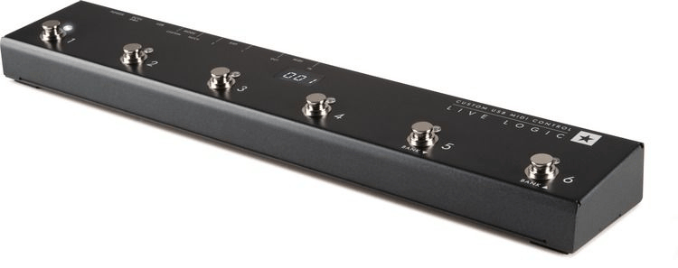 Blackstar LIVE LOGIC MIDI CONTROLLER - 6 Button Midi Foot Controller
