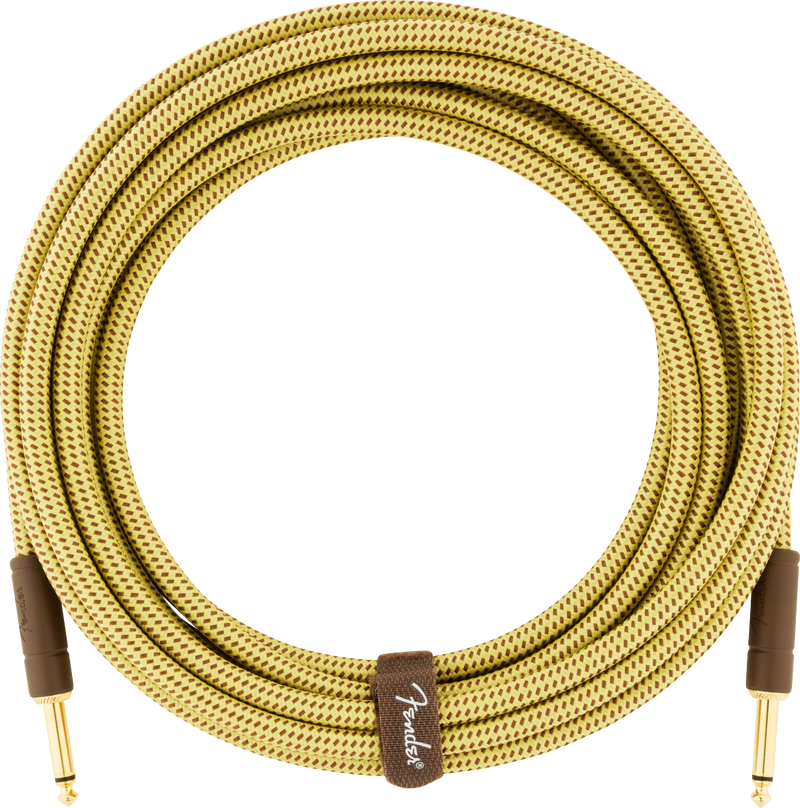 Fender DELUXE Series Instrument Cable (Tweed) - 10'