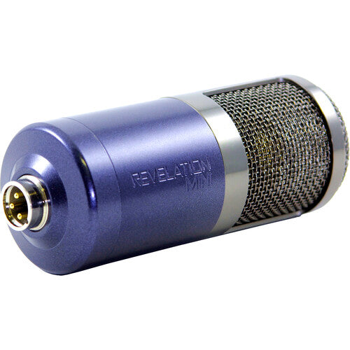 MXL REVELATION MINI FET Large-Diaphragm Cardioid Condenser Microphone (Blue/Chrome)