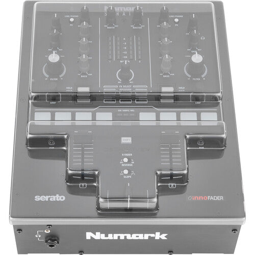 Decksaver DS-PC-SCRATCH Housse pour table de mixage Numark Scratch (Smoked Clear) 