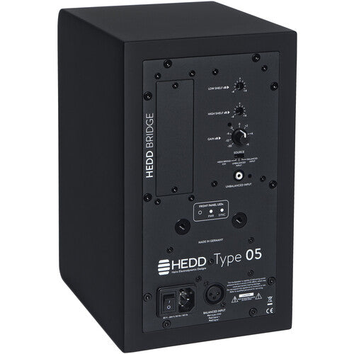 HEDD TYPE 05 MK2 BLACK Series Nearfield 5" 2-Way Active Studio Monitor Single (Black)