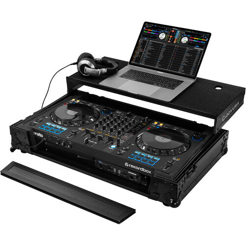 Odyssey FZGSDDJFLX61BL Black Label Glide Style Flight Case pour contrôleur Pioneer DDJ-FLX6 (tout noir)