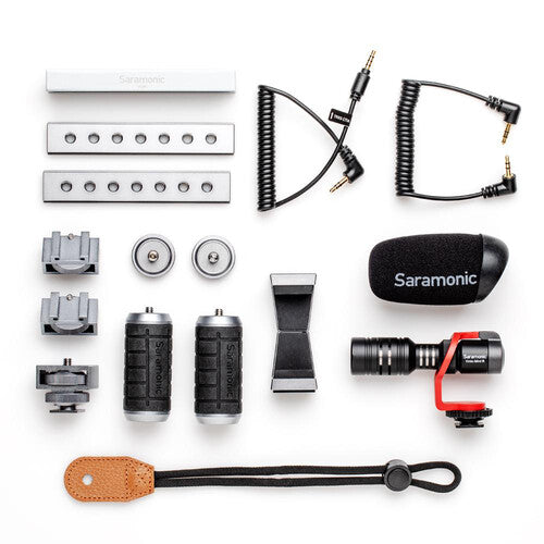 Kit vidéo pour smartphone Saramonic MOBILEVIDEO avec plate-forme stabilisatrice et microphone