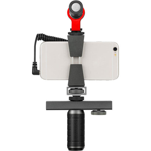 Kit vidéo pour smartphone Saramonic MOBILEVIDEO avec plate-forme stabilisatrice et microphone