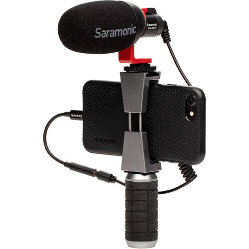 Kit vidéo pour smartphone Saramonic MOBILEVIDEO avec plate-forme stabilisatrice et microphone