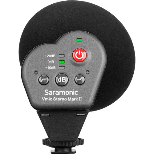 Saramonic VMIC stéréo Mark II Microphone stéréo-condenseur à montage de caméra