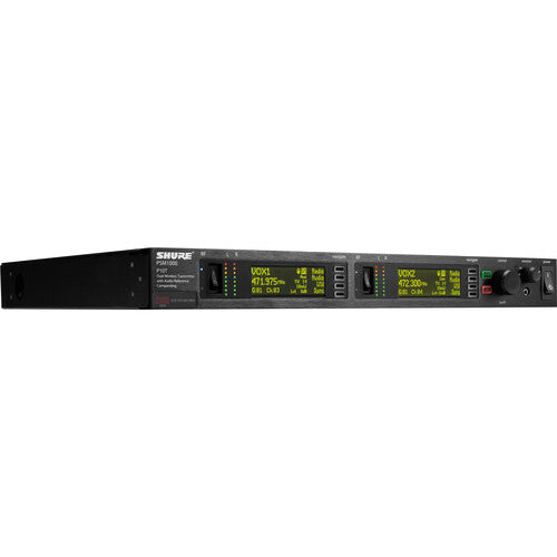 Émetteur sans fil à double canal à rack complet P10T (H22: 518 à 584 MHz)
