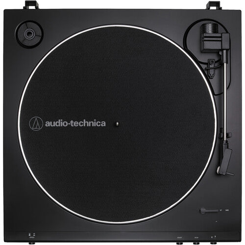 Audio-Technica AT-LP60XBT-USB-BK Fully Automatic Two-Speed Stereo Turntable With Bluetooth & USB (Black)