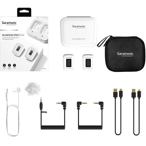 Saramonic Blink 500 Pro B1 Digital Camera-Mount Wireless Omni Lavalier 2.4 GHz Microphone System