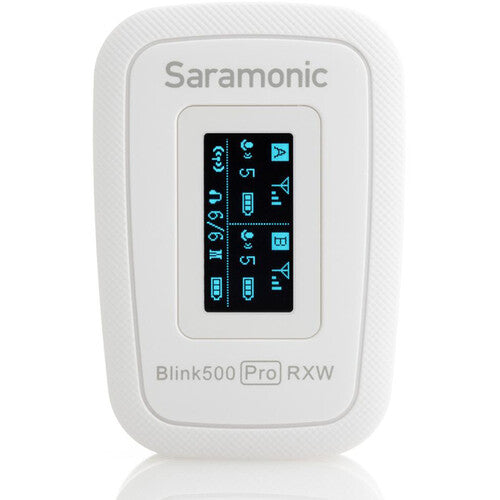 Saramonic Blink 500 Pro B2 Système de microphone sans fil Omni Lavalier 2,4 GHz pour appareil photo numérique pour 2 personnes