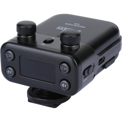 Xvive Audio XVive-U5 Système de microphone Omni sans fil numérique Omni Lavalier pour les caméras - 2,4 GHz