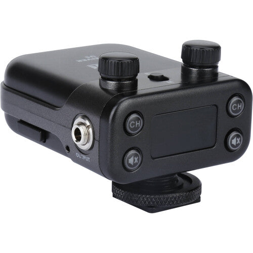 Xvive Audio XVIVE-U5R Récepteur sans fil numérique double canal pour caméras - 2,4 GHz 