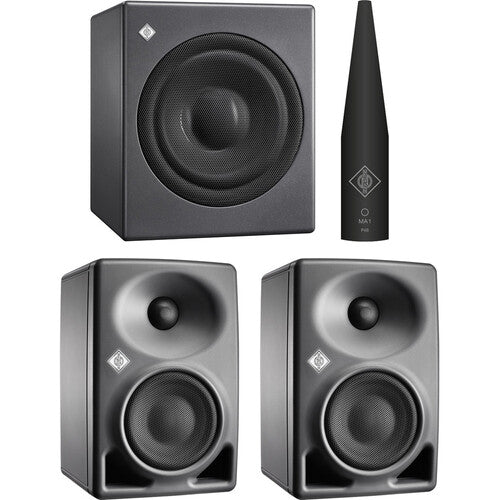 Neumann Monitor Alignment Kit 3 w/ KH 80 Monitors, KH 750 Subwoofer, MA 1 Mic, and Software