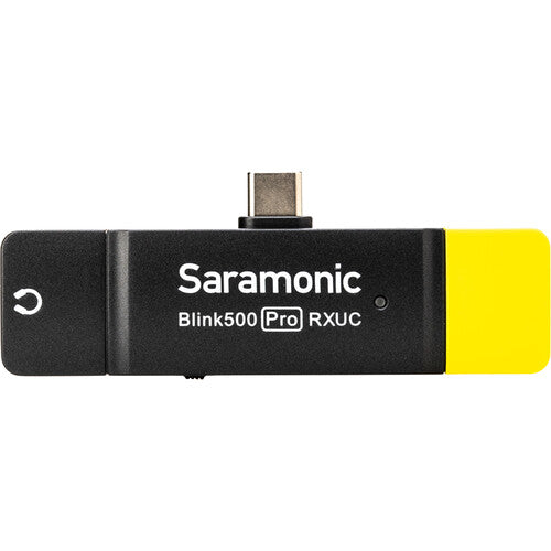 Saramonic BLINK500PRO-B5 Système de microphone omni-cravate numérique sans fil pour appareils USB Type-C (2,4 GHz)