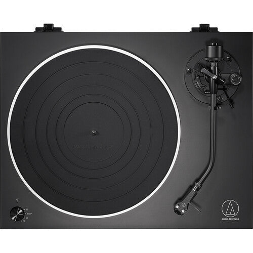 Audio-Technica AT-LP5X Platine vinyle analogique à entraînement direct entièrement manuel avec USB (noir mat)