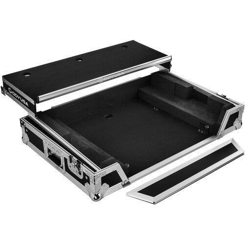 Odyssey FZGSRANEONEW1 Flight Zone Glide Style Flight Case pour contrôleur de logiciel Rane One DJ (argent sur noir)