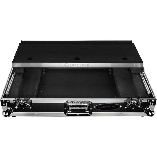 Odyssey FZGSRANEONEW1 Flight Zone Glide Style Flight Case pour contrôleur de logiciel Rane One DJ (argent sur noir)