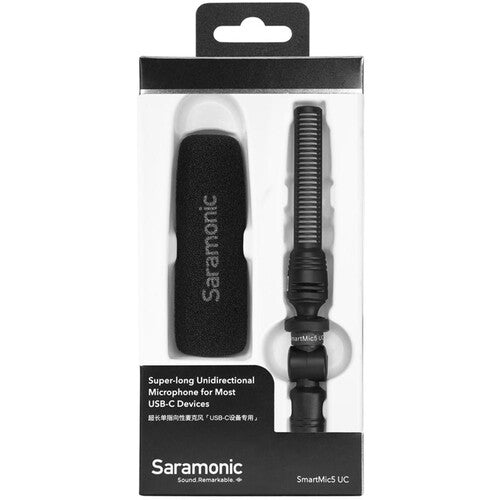 Saramonic SMARTMIC Mini microphone canon pour appareils mobiles et ordinateurs USB Type-C