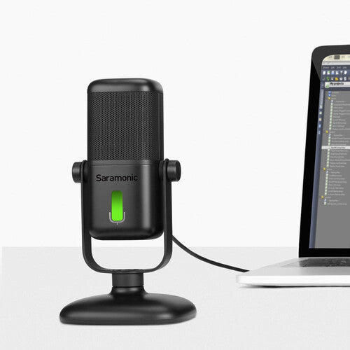 Saramonic USBMIC Large-Diaphragm Cardioid USB Microphone for Computers & USB Type-C Mobile Devices