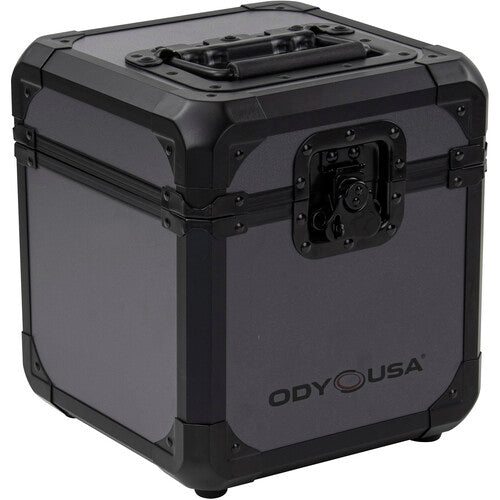 Odyssey K7060BLG KROM Étui utilitaire en vinyle pour 60 disques – 7" (noir sur gris)