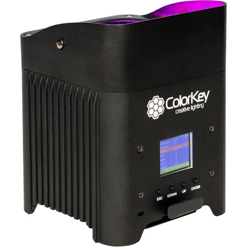 ColorKey CKU-7060 AirPar HEX 4 Battery-Powered Wireless Uplight