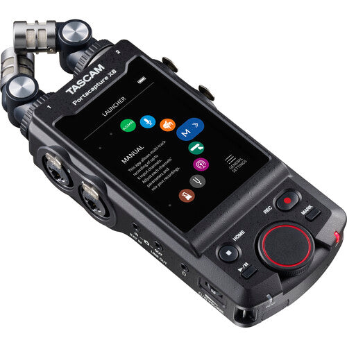 Tascam PORTACAPTURE-X8 Enregistreur multipiste adaptatif portable 6 entrées/6 pistes
