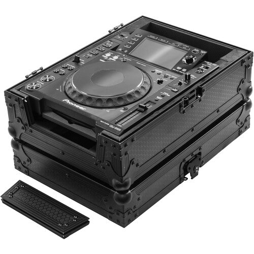 Odyssey 810127 Industrial-Board Case Fitting Most 12" DJ Mixers or CDJ Multiplayers (All Black)