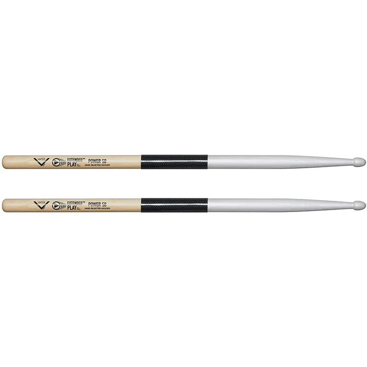 Vater VEPP5BW Extended Play Power 5B Wood Tip Drumsticks