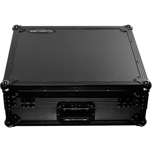 Odyssey FZDJMV10BL Black Label Flight Case for Pioneer DJM-V10 Mixer (Black on Black)